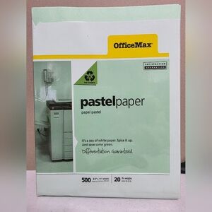 Pastel Paper - White